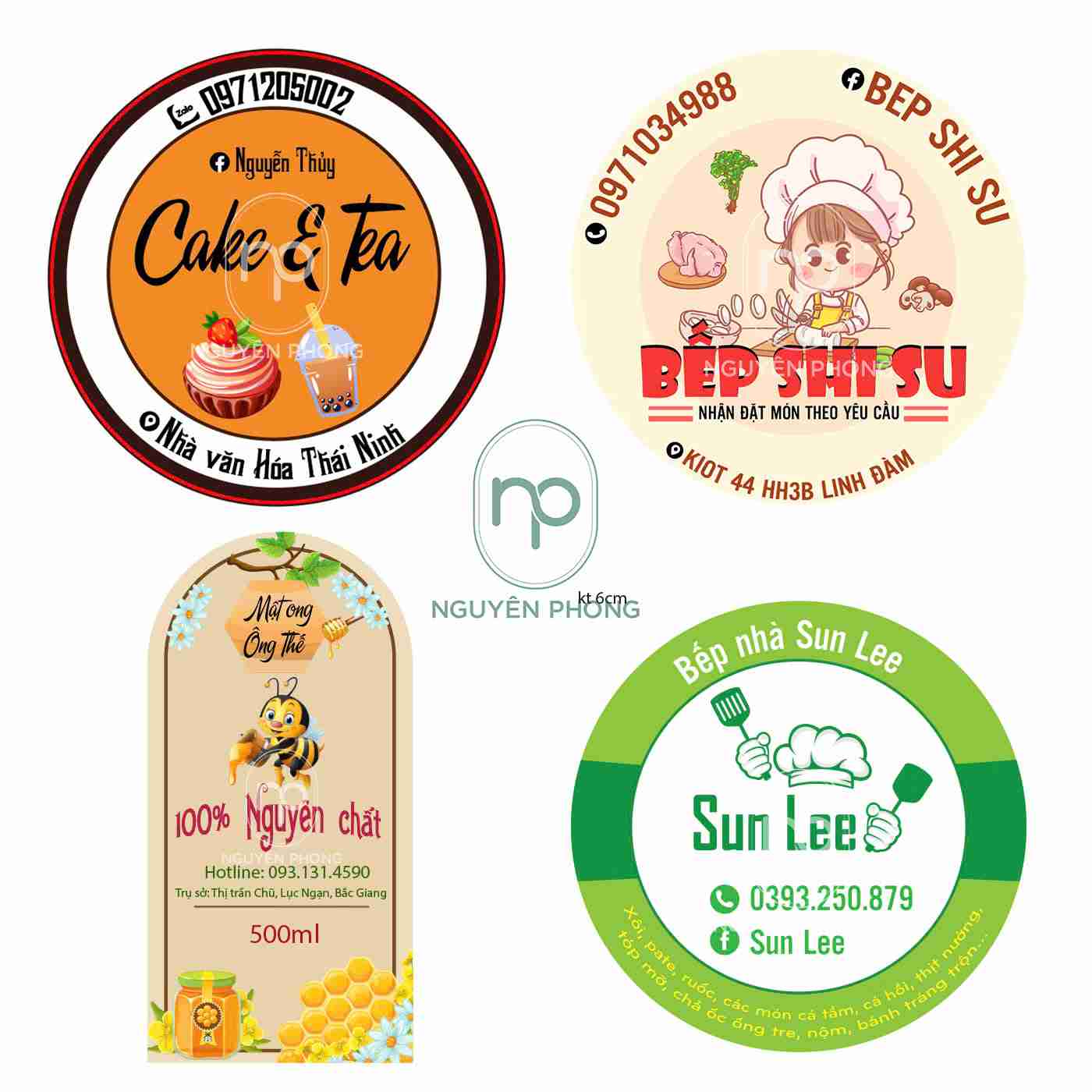hỗ trợ thiết kế logo đồ ăn free